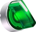 Pikkukuva 5 / 5: Harmony-kääntökytkin, jossa on LED ja 2 kiinteää asentoa, vihreä 24VAC/DC 1xNO+1xNC, XB4BK123B5
