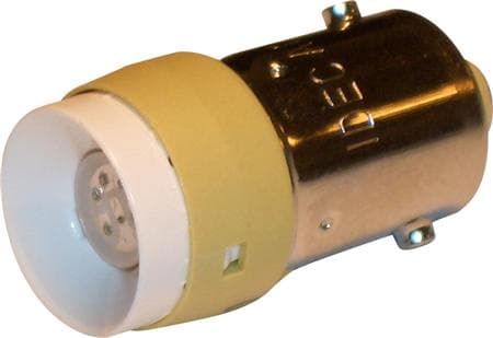 IDEC LED-valaisimet BA9S24V AC/DC, gul