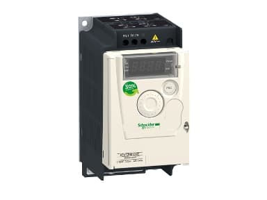 Schneider Electric ATV12H037M2, Musta, Valkoinen, 200-240 V, 50-60 Hz, 72 mm, 121,2 mm, 143 mm