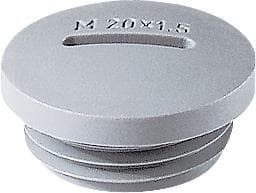 JACOB Blindprop M12x1,5IP54polyamidi, vihreä RAL 7001