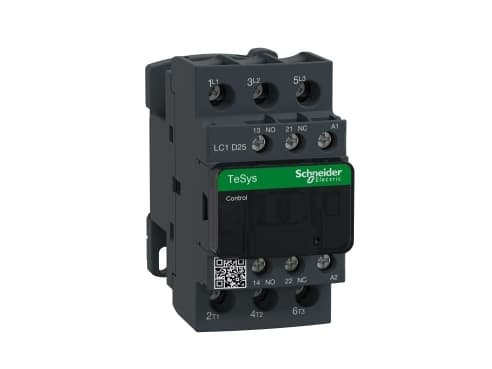 Schneider Electric LC1D, 3P, 690 V, 6 kV, 690 V, 25 - 400 hz, 25 A