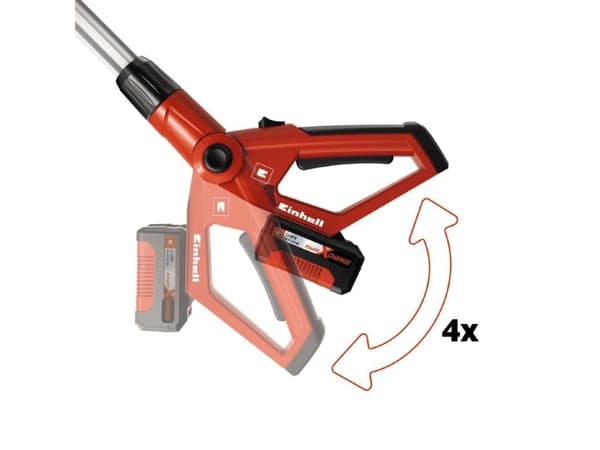 Einhell Einhell GE-HC 18 Li T batteri multiklippersett 2i1 18V/3.0Ah batteri og lader