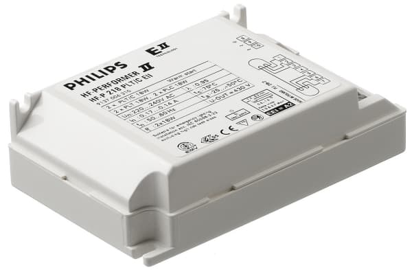 Philips HF-P 1 22-42 PL-T/C/L/TL5C EII 220-240V, Ballast, Hvid, -25 - 50 °C, Strøm, 220-240 V, 50 - 60 Hz