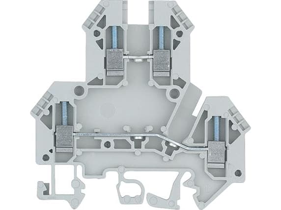 WIELAND Etageklemme skrue 5/2,5 mm² WKN 2,5E/U V0 grå