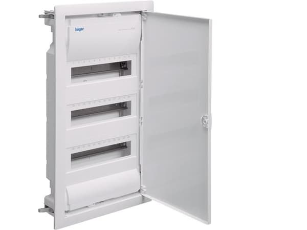 Gruppetavle 3R 36M 3x12 modul, planforsænket, VH36DKN