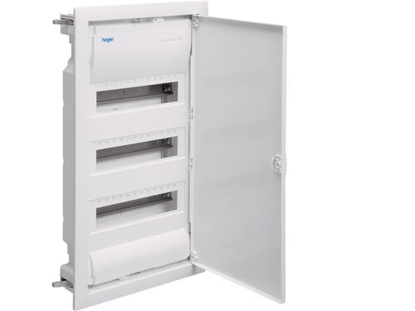 Gruppetavle 3R 36M 3x12 modul, planforsænket, VH36DKN