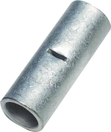 Puristusholkki CU 70,0 mm², pituus 40,0 mm, halkaisija sisäpuolelta Ø11,3, ulkopuolelta Ø14,0 mm