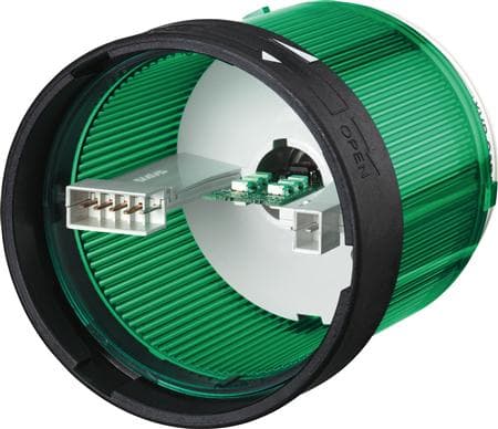 Schneider Electric XVBC2B3, 2-pin, Vihreä
