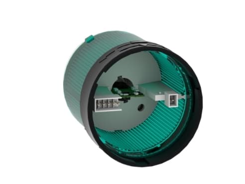 Schneider Electric XVBC2B3, 2-pin, Vihreä
