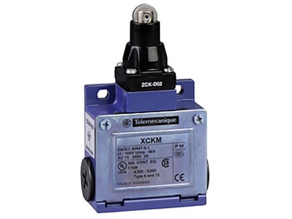 Endestop metal stempel med rulle NO+NC 3XM20 3XM20