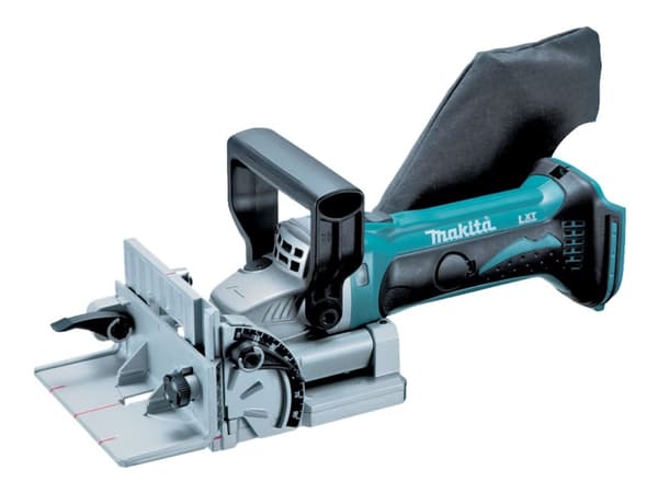 Makita DPJ180 - Biscuit joiner - trådløs - 100 mm - 2 batterier - 18 V