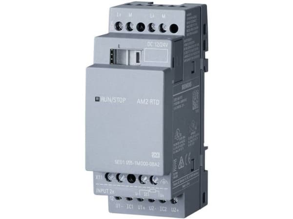 Siemens LOGO! AM2 RTD 0BA2 PLC-laajennusmoduuli 12 V / DC, 24 V / DC