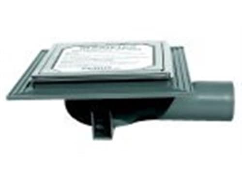 Purus miniMAX 50 mm afløbsskål til beton, u/studs, vandret, lav