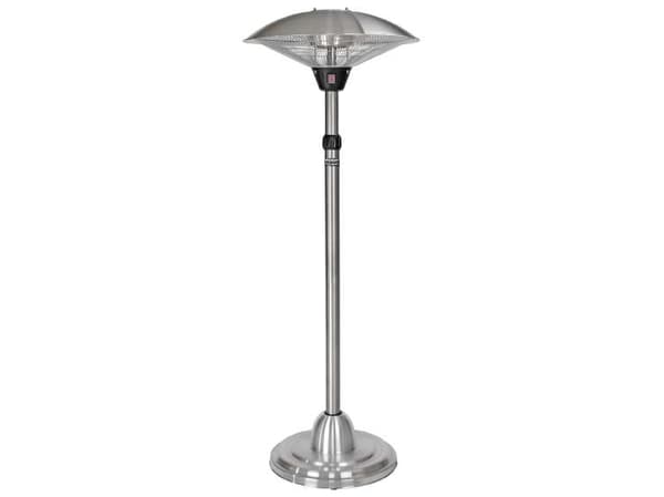 Einhell NHH 2100, Halogeeninen sähkölämmitin, Halogeenikaasu, Sisätila, Lattia, Alumiini, Ruostumaton teräs, Alumiini, Ruostumaton teräs Alumiini, Ruostumaton teräs