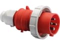 Pikkukuva 2 / 3: BALS CEE StikpropH6 400V 32A 4 polet RødMultigrip, skrue fornikletIP67, polyamidi