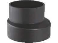 63 x 50 mm Reduktion excentrisk sort PEH Geberit