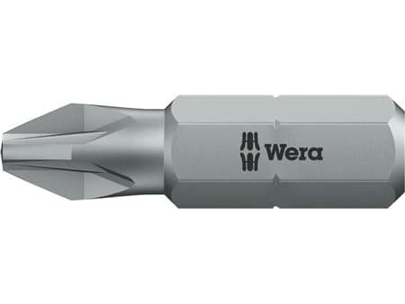 WERA WERK Wera 855/1 Z-bitit Pozidriv® lovi PZ2pituus 25mm1/4 liitäntä