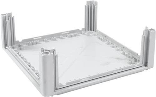 ENSTO Vægskab Cubo P kassebund polycarbonat 300 x 300 x 102 mm 4 flangeåbninger