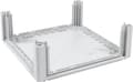 Miniatyrbilde 1 av 3: ENSTO Vægskab Cubo P kassebund polycarbonat 300 x 300 x 102 mm 4 flangeåbninger