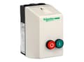 Miniatyrbild 2 av 2: SCHNEIDER ELECTRIC Motorstartare i hölje utan termiskt relä, start(grönt) stopp(rött),4KW, 400V AC, 9A vid AC33 pol, styrspänning 230V AC, IP65