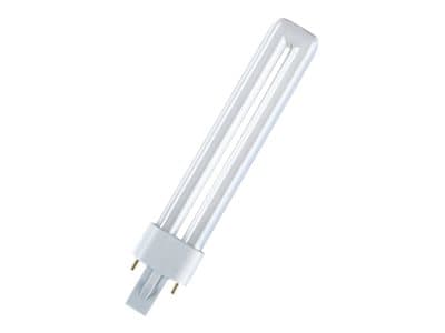OSRAM DULUX S - Ej inbyggt kompakt lysrör - form: T12 - G23 - 11 W - klass G - svalt vitt ljus - 4000 K