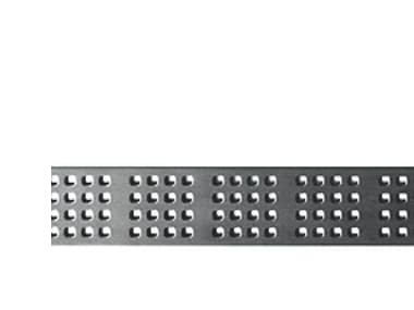 Unidrain-ritilä 3 mm:n vahvuisesta AISI 304 ruostumattomasta teräksestä ClassicLine-kehykseen - malli Square, pituus 800 mm