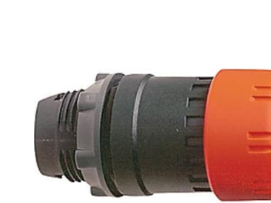 Schneider Electric ZB5AS834, Nappi, Punainen, Keltainen, 30 mm, 30 mm, 1 kpl, -40 - 70 °C