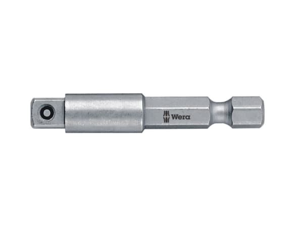 Wera 870/4 Verktøyskaft (forbindelsesdel), sekskantskaft, 25,4 / 4 mm (1 / 4"), sekskantskaft, 6,35 mm (0,25"), 1 stk, 50 mm