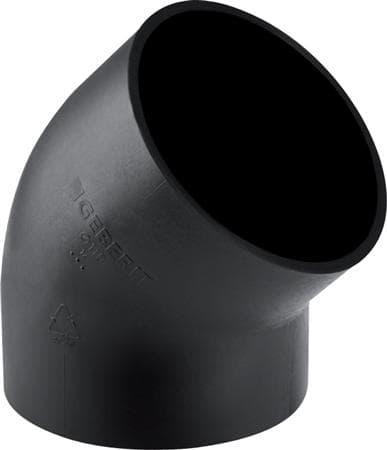 Geberit PEH mutka 45 astetta Ø 90 mm