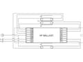 Pikkukuva 3 / 5: Philips HF-Pi 3/4 14/24 TL5/PL-L EII 220-240V, Virranrajoitin, Harmaa, Valkoinen, -25 - 50 °C, AC, 220-240 V, 50 - 60 Hz