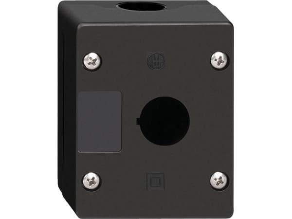 SCHNEIDER ELECTRIC Knappbox med 1 hål för aggressiva miljöer för användning av XB5- och ZB5-enheter
