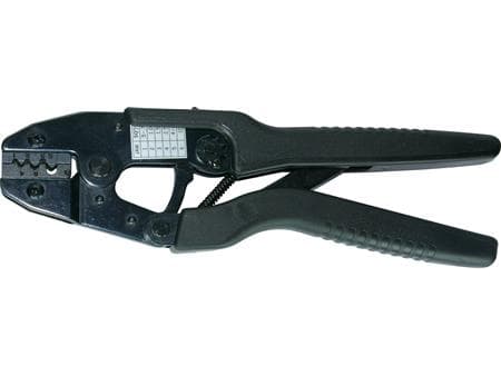 Crimptång för terminalrörSingel: 0.5-10.0mm²med ratchetfunktion