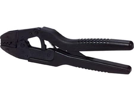 Crimptång för terminalrörSingel: 0.5-10.0mm²med ratchetfunktion