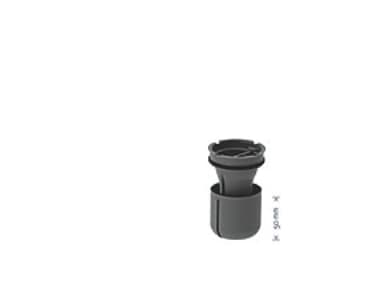 Unidrain vesilukko - kulmaviemäriin. Unidrain 2821