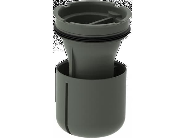 Unidrain vesilukko - kulmaviemäriin. Unidrain 2821