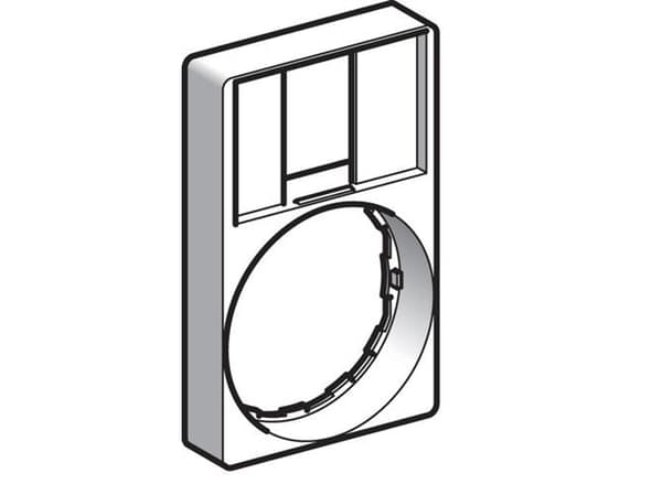 Schneider Electric ZBZ35, Svart, 30 mm, 50 mm, 3 g, 1 styck