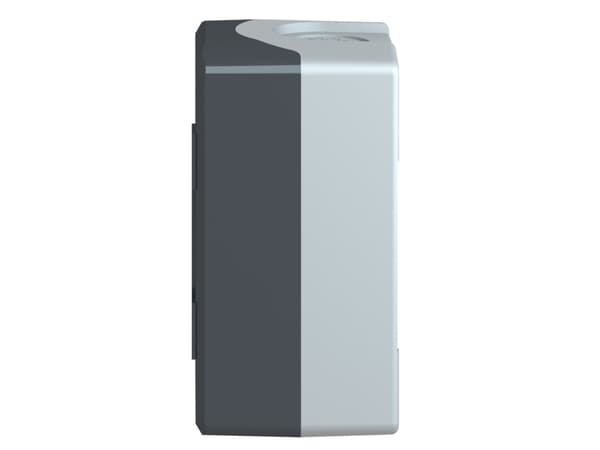 Schneider Electric XALD02, Knapplatta, Grå, Polykarbonat, IP66, IP67, IP69, IP69K, IK03, Klass II