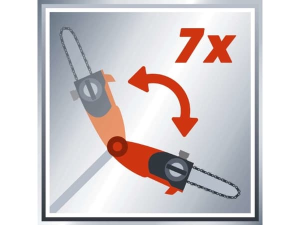 Einhell GE-LC 18 LI T- Solo, 3,76 m/s, 0 - 90°, Sort, Rød, Sølv, Batteri, 18 V, 3,96 kg - SOLO