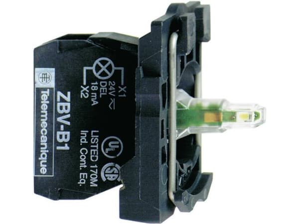 Schneider Electric ZB5, Hvid, 22 g, 20 g, 34 mm, 54 mm ja 56 mm