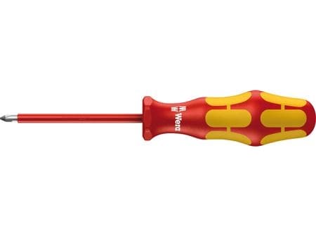 WERA WERK Wera LAUS 162 in ruuvimeisseliPhillips®lovi PH2, terä 100mm kahva105mmkokonaispituus 205mm