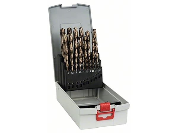 Bosch ProBox HSS-Co, DIN 338 - Borsett - for metall - 25 deler
