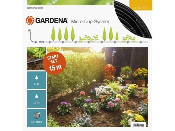 Gardena MICRO-DRIP PLANTERÆKKER 15 M