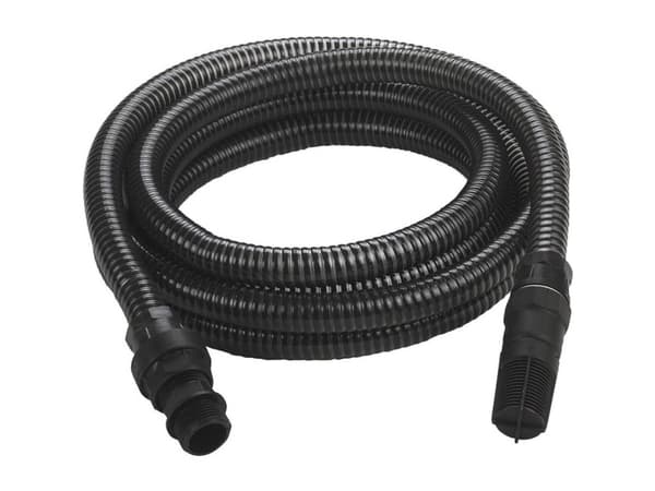 Einhell Einhell sugeslange med plast adapter 1" Ø25 mm. 4 meter sort