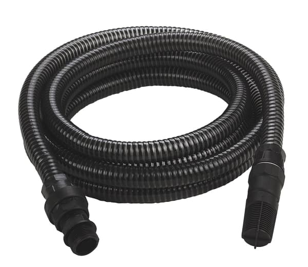 Einhell Einhell sugeslange med plast adapter 1" Ø25 mm. 4 meter sort
