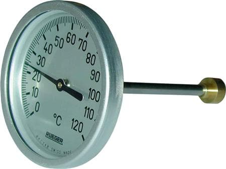 Termometer Type TC 100mm - M/50 MM Føler