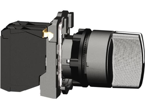 Schneider Electric XB5AD53, Avaimella varustettu kytkin, Muovi, Musta, IP69K, EN/IEC 60947-1 EN/IEC 60947-5-1 EN/IEC 60947-5-4 JIS C 4520 BV CSA DNV