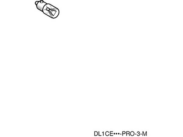 Schneider Electric DL1CE012, Harmony XAC, 2 g, 1,7 g, 45 mm, 105 mm, 35 mm