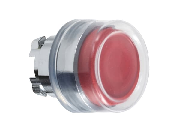 Schneider Electric ZB4BP4, Tryckknappsbrytare, Kabel, Metall, Röd, IP66, IP67, BV CSA DNV GL LROS (Lloyds register of shipping) RINA UL listed