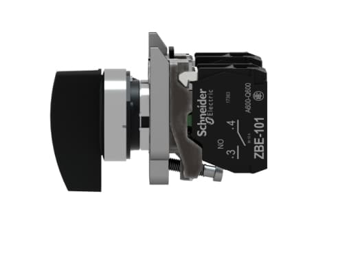 Schneider Electric XB4, Svart, IP67, Klass I, 30 mm, 68 mm, 48 mm