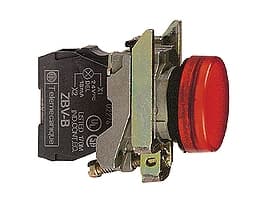 Schneider Electric XB4BVM4, Röd, IP66, CSA, 230-240 V, 2,2 cm